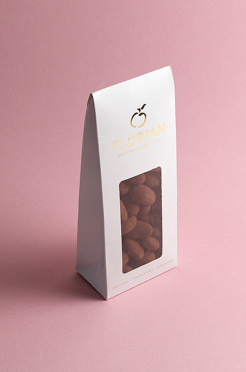 Floramandes® : amandes chocolatées - Confiserie Florian