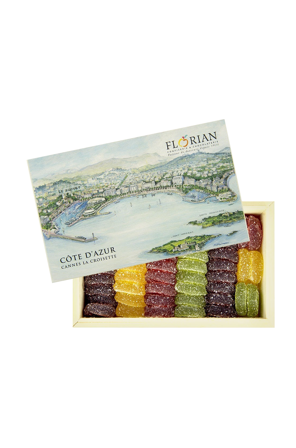 Coffret cadeau pâtes de fruits 450g - Confiserie Florian 