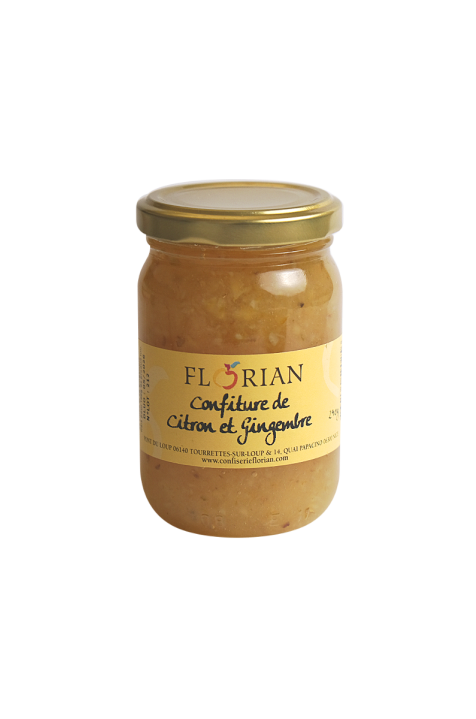 Confiture artisanale de citron et gingembre - Confiserie Florian